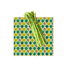 Woskowijka do kanapek BeePack® L – ekologiczne, wielorazowe opakowanie na żywność z naturalnych materiałów, zero plastiku, wzór: las