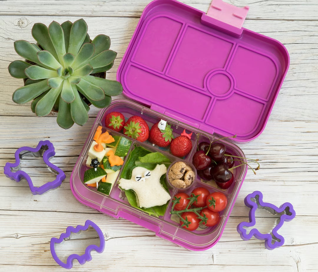 Wykrawacze Lekkabox Halloween – zestaw 3 rozmiarów, stal nierdzewna, bezpieczne uchwyty, idealne do owoców, warzyw, kanapek i ciasteczek