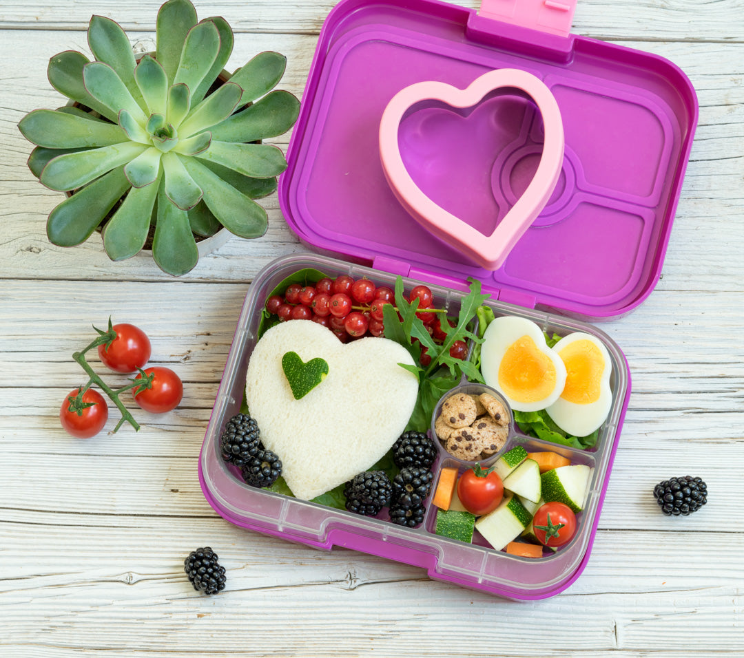 Wykrawacze Lekkabox serduszka – zestaw 3 rozmiarów, stal nierdzewna, bezpieczne uchwyty, idealne do owoców, warzyw, kanapek i ciasteczek