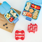 Wykrawacze do kanapek Lunch Punch – ekologiczne, 100% recykling, idealne na szkolne śniadania i pikniki, wzór : superbohater