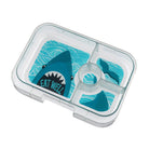 Wymienna tecka do lunch boxa Yumbox Panino z wzorem rekina