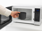 Pojemnik na owsiankę Make & Take Brabantia – szczelny kubek 600 ml z odkręcanym pojemnikiem na dodatki, idealny do pracy i szkoły, bezpieczny, wielofunkcyjny i ekologiczny, kolor: czarny 