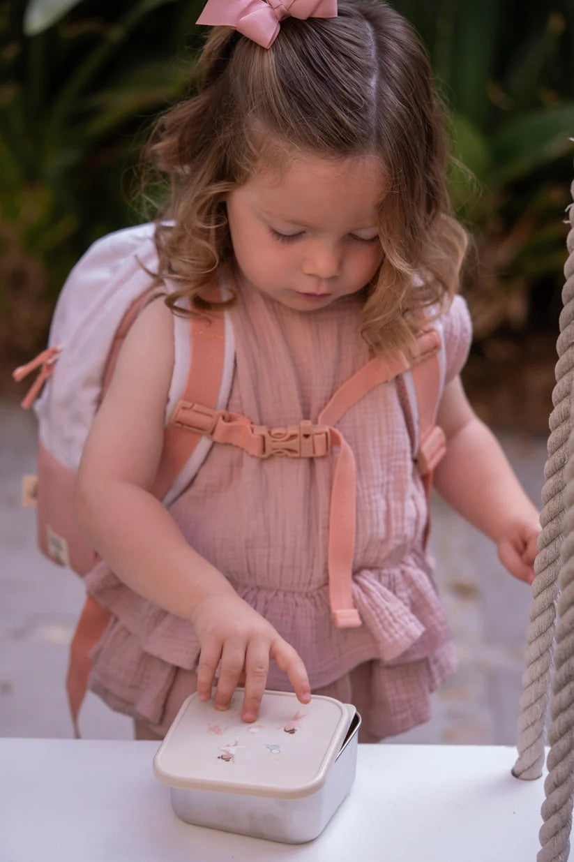 Zestaw 3 pojemników Citron Ballerina ze stali nierdzewnej 550/350/220 ml, kompaktowe, bez BPA, idealne na przekąski i owoce