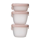 Szczelne pojemniki B.box Berry – 3 sztuki na owoce, jogurty i sosy. Łatwe w użyciu, bezpieczne, do szkoły i na wycieczkę