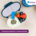 Zestaw pastelowych mini sztućców b.box do lunch boxa