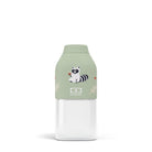 Monbento Kids Gift Box – zestaw lunchbox 850 ml i butelka 330 ml Racoon, bez BPA, lekki, bezpieczny i uroczy dla dzieci, wzór: racoon