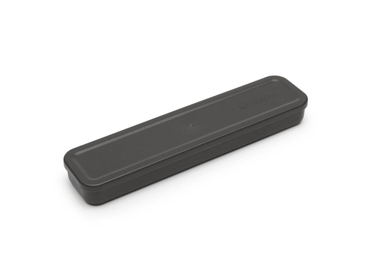 Zestaw sztućców Make&Take Dark Grey Brabantia - nóż, łyżka i widelec, stal nierdzewna, etui, wielokrotnego użytku,  kompaktowe, na wynos, kolor: czarny