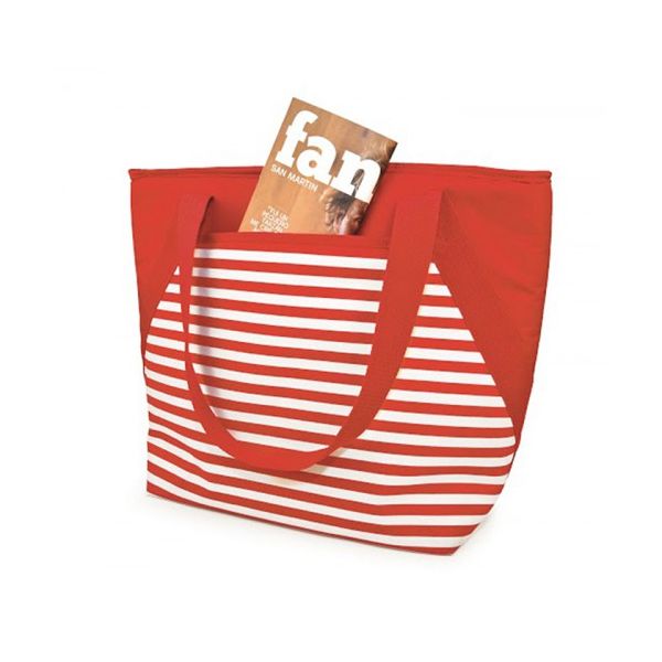 IRIS BEACH torba termiczna na plażę, czerwona Iris Barcelona Insulated Bags | TwójLunchBox