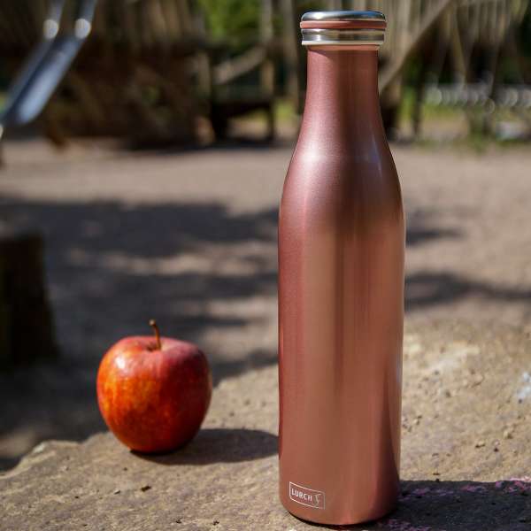 LURCH Stalowa butelka termiczna 750 ml, Rose Gold | TwójLunchBox