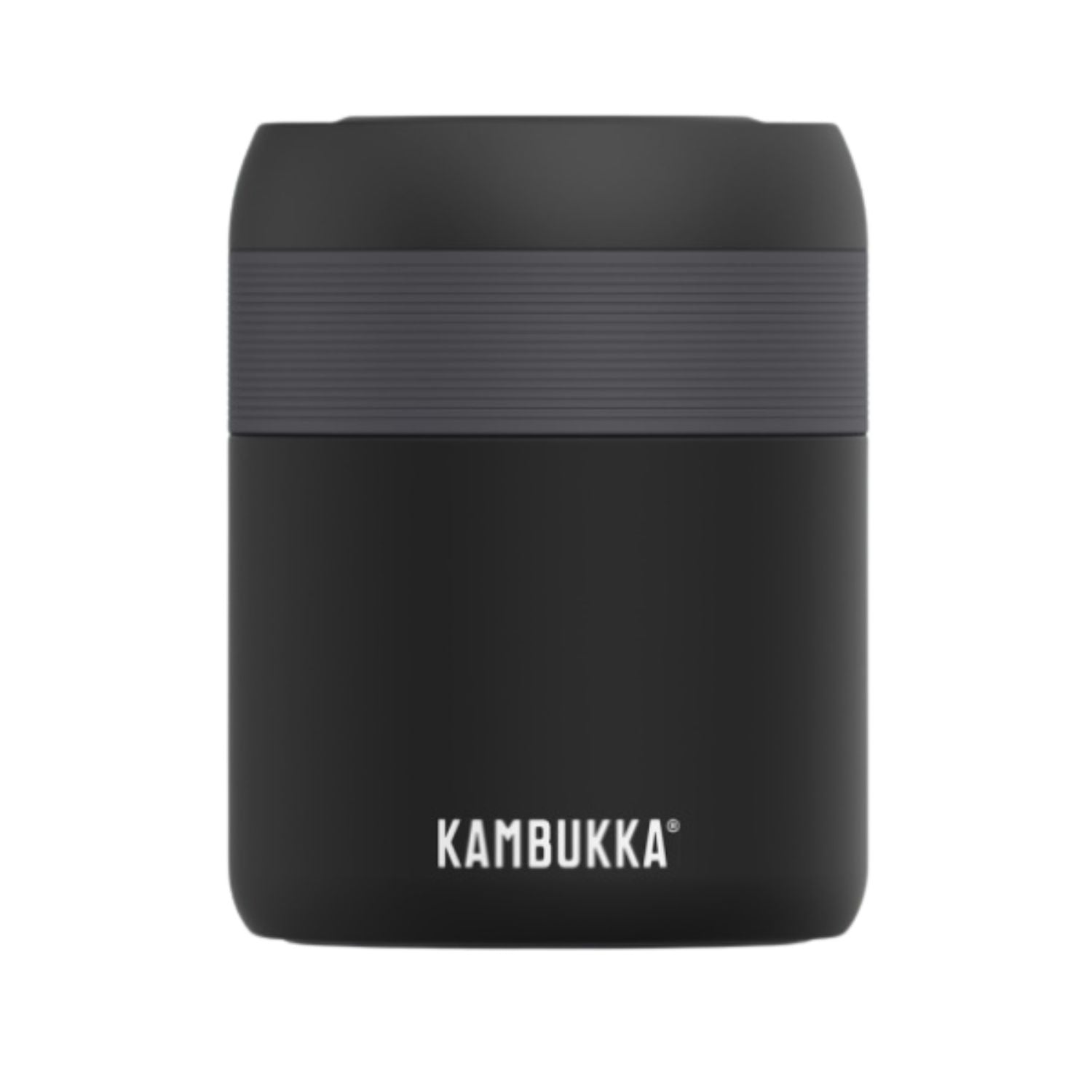 KAMBUKKA BORA termos obiadowy 600 ml, Matte Black | TwójLunchBox