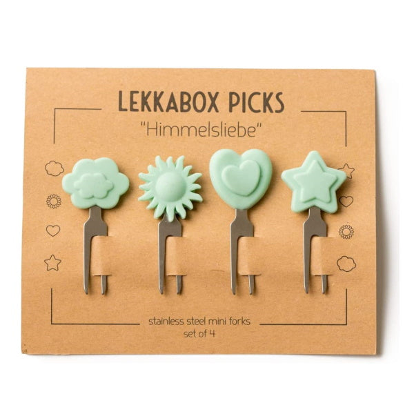 LEKKABOX PICKS stalowe widelczyki do bento Lekkabox Lunch Boxes & Totes | TwójLunchBox