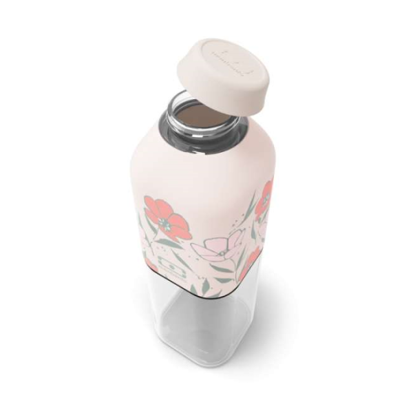 MONBENTO POSITIVE M bidon z tritanu, 0.5 l, Graphic Bloom Monbento Water Bottles | TwójLunchBox