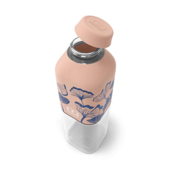 MONBENTO POSITIVE M bidon z tritanu, 0.5 l, Graphic Ginkgo Monbento Water Bottles | TwójLunchBox