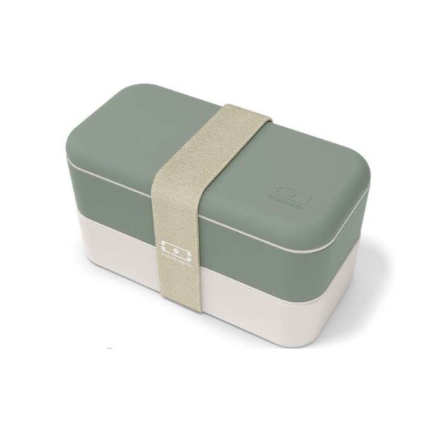 MONBENTO ORIGINAL bento box, 1l, Natural Green | TwójLunchBox