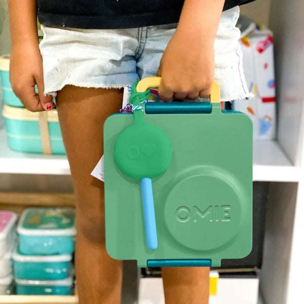 OMIE OMIEPOD zawieszka - pokrowiec ze sztućcami, Mint Green Omie Lunch Boxes & Totes | TwójLunchBox