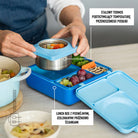 OMIE OMIEBOX lunch box z termosem, Blue Sky Omie Lunch Boxes & Totes | TwójLunchBox