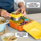 OMIE OMIEBOX lunch box z termosem, Sunshine Omie Lunch Boxes & Totes | TwójLunchBox