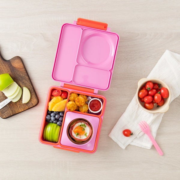 OMIE OMIEBOX lunch box z termosem, Pink Berry | TwójLunchBox