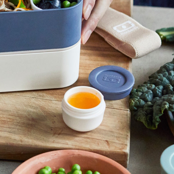 MONBENTO TEMPLE S, dwa pojemniczki na sos, Green / Blue Monbento Lunch Boxes & Totes | TwójLunchBox