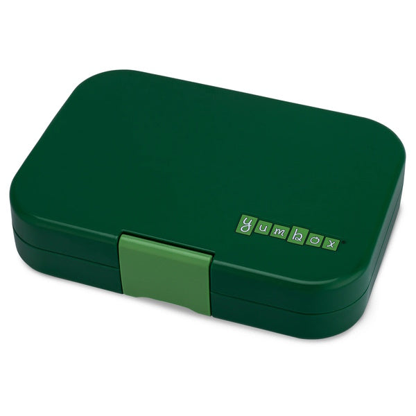 YUMBOX CLASSIC lunchbox, 6 przegródek, Explore Green/Rocket tray Yumbox Lunch Boxes & Totes | TwójLunchBox