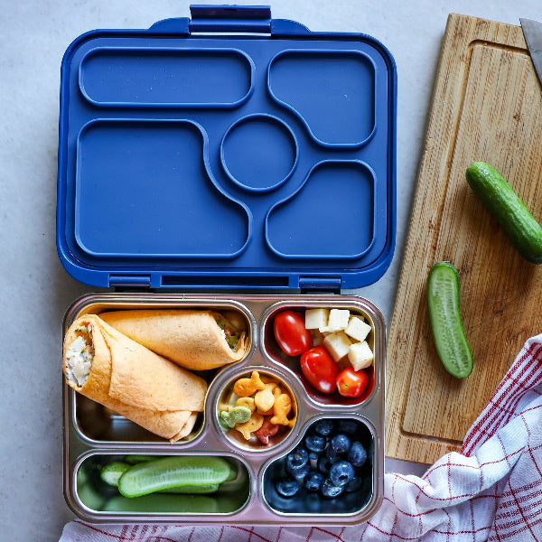 YUMBOX PRESTO stalowy lunchbox, 5 przegródek, Santa Fe Yumbox Lunch Boxes & Totes | TwójLunchBox
