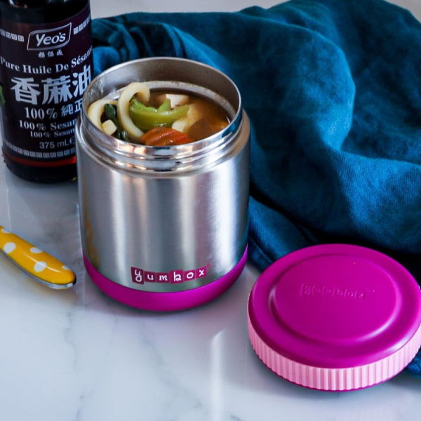 YUMBOX ZUPPA termos na obiad z łyżką, Bijoux Purple | TwójLunchBox