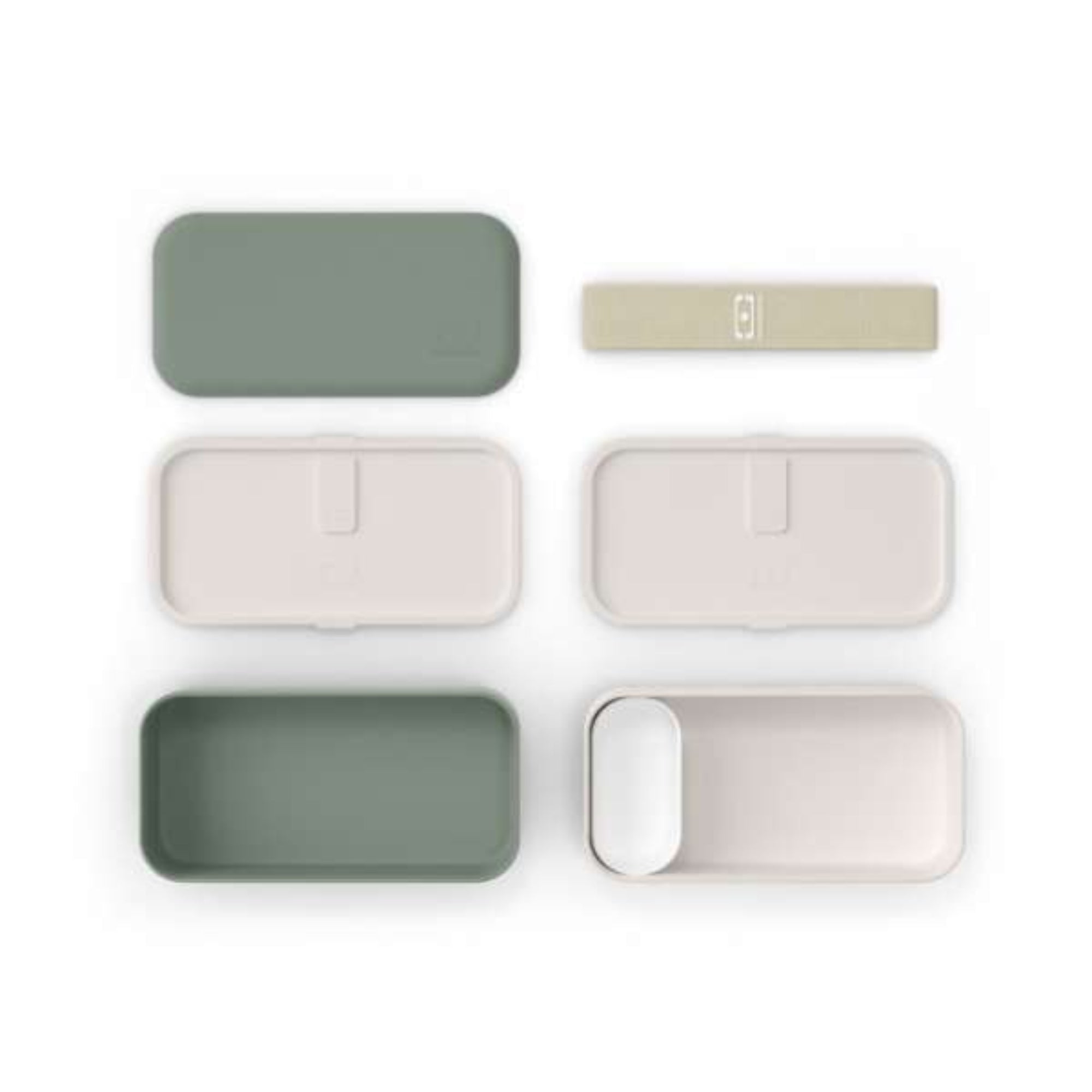 MONBENTO ORIGINAL bento box, 1l, Natural Green Monbento Lunch Boxes & Totes | TwójLunchBox