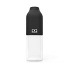 Monbento Positive M – ultralekka butelka 500 ml z tritanu. Trwała, kompaktowa, bez BPA, idealna do torby czy plecaka, wzór: onyx