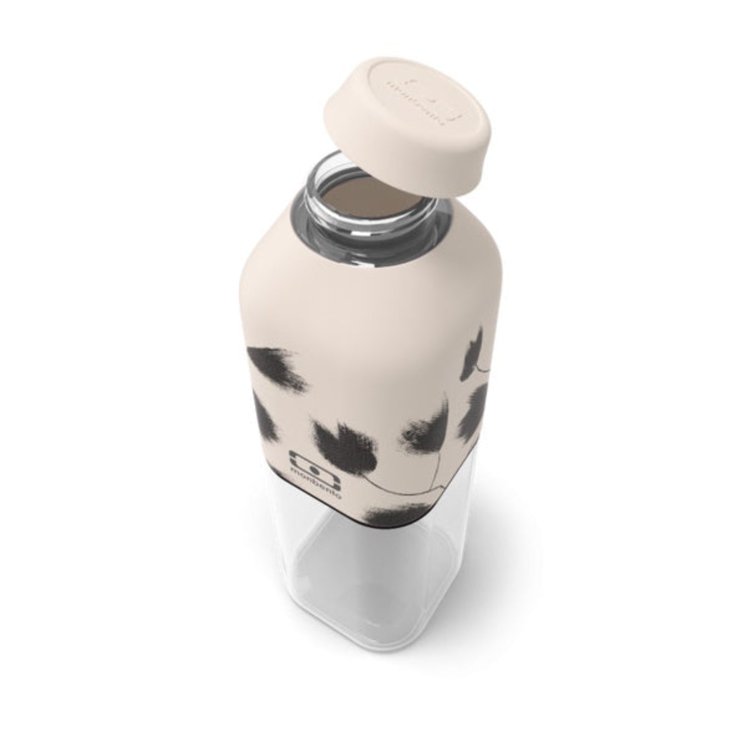 Monbento Positive M – ultralekka butelka 500 ml z tritanu. Trwała, kompaktowa, bez BPA, idealna do torby czy plecaka, wzór: plume