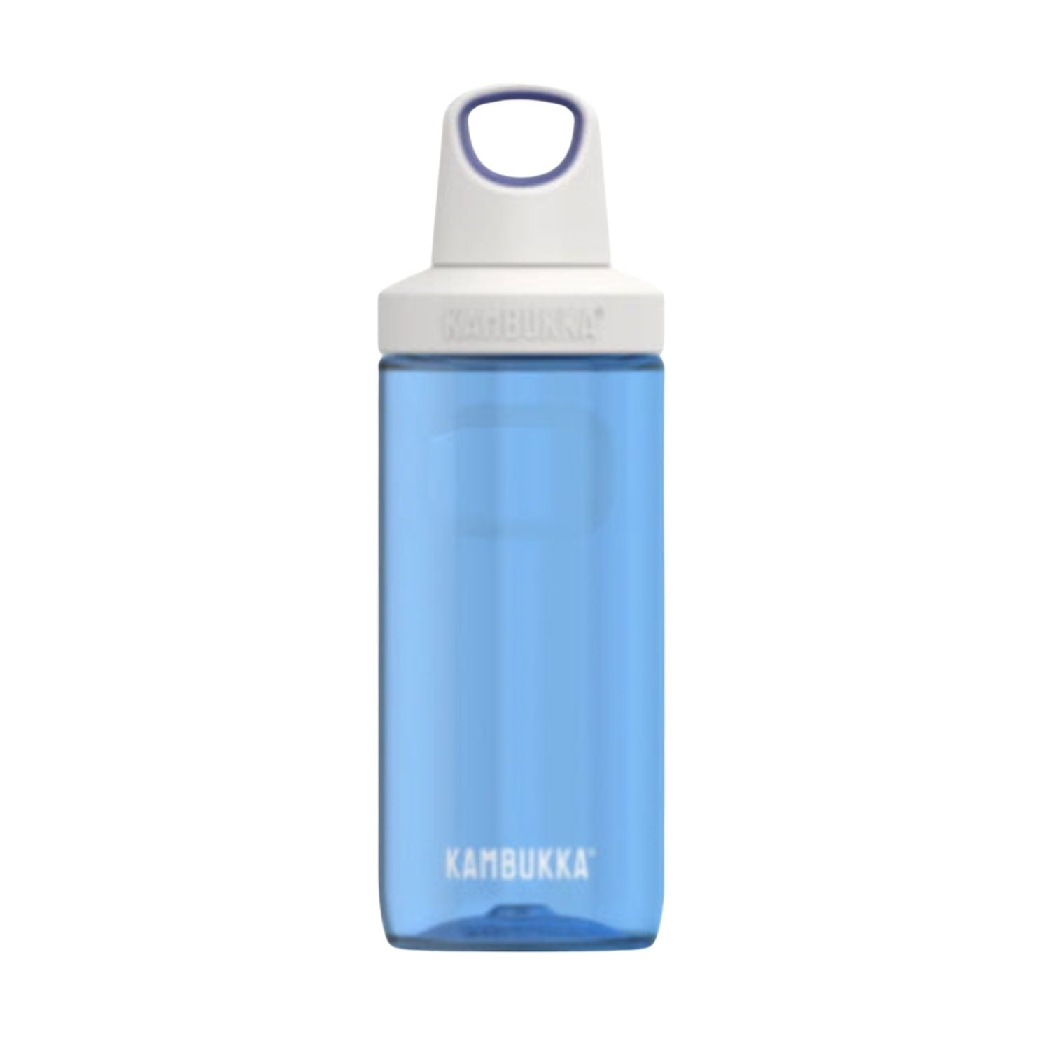 Kambukka Reno Saphire 500 ml – lekka butelka tritanowa, 100% szczelna, szeroki wlew, uchwyt pętelka, bez BPA, odporna na zapachy i promienie UV, kolor: niebieski