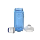 Kambukka Reno Saphire 500 ml – lekka butelka tritanowa, 100% szczelna, szeroki wlew, uchwyt pętelka, bez BPA, odporna na zapachy i promienie UV, kolor: niebieski