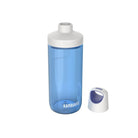 Kambukka Reno Saphire 500 ml – lekka butelka tritanowa, 100% szczelna, szeroki wlew, uchwyt pętelka, bez BPA, odporna na zapachy i promienie UV, kolor: niebieski