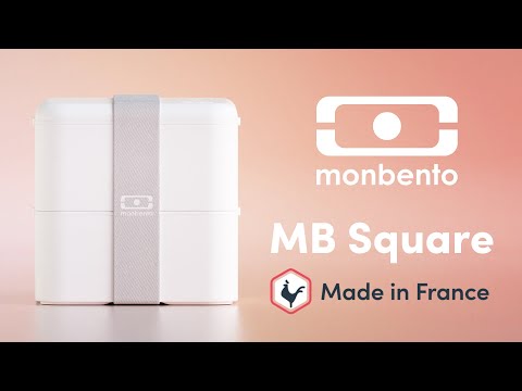 Monbento Square - duży bento box, instrukcja