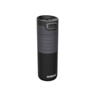 Kambukka Etna Black Steel 500 ml – stalowy kubek termiczny, nakrętka 3w1, szczelny i stylowy, utrzymuje ciepło do 9h