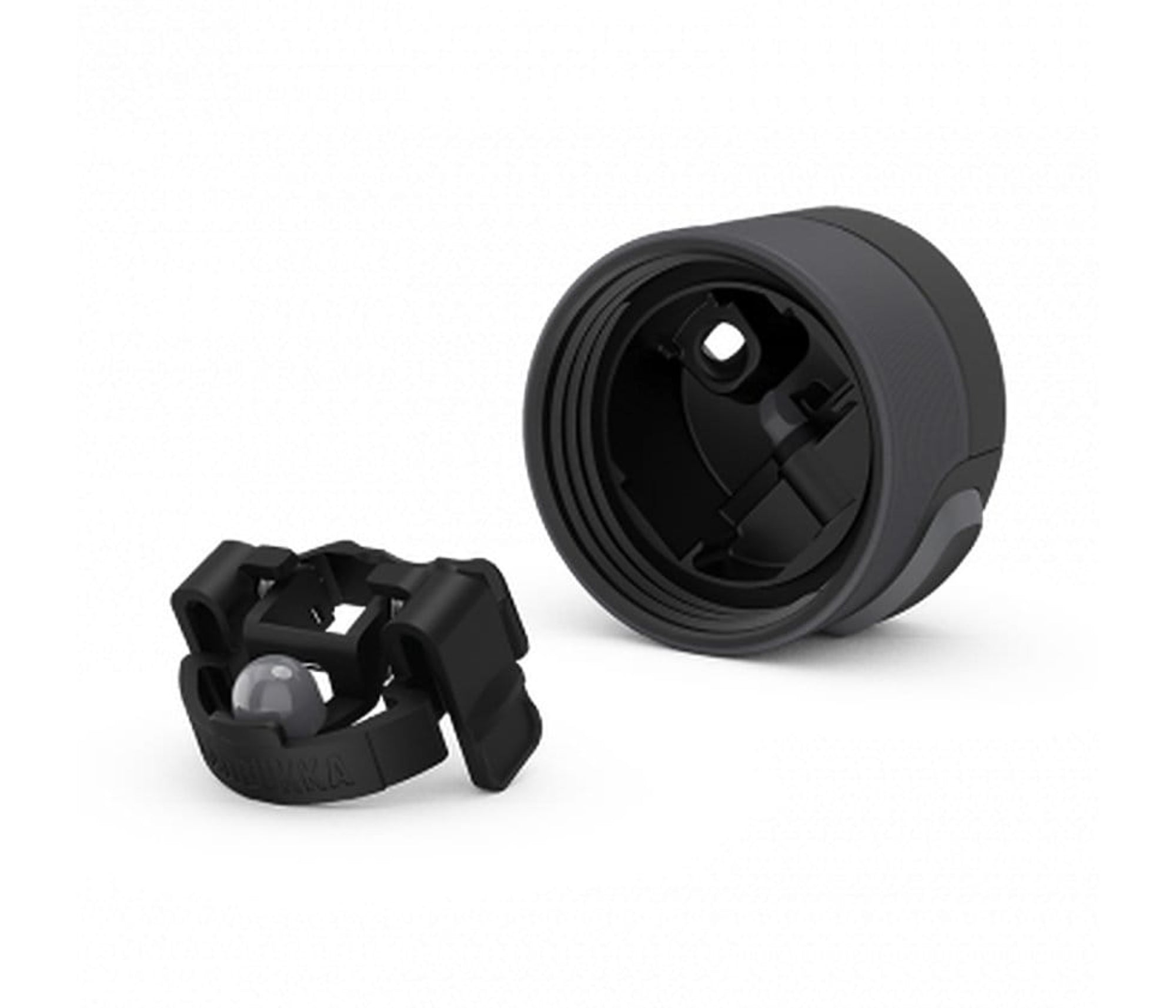 Kambukka Etna Black Steel 500 ml – stalowy kubek termiczny, nakrętka 3w1, szczelny i stylowy, utrzymuje ciepło do 9h