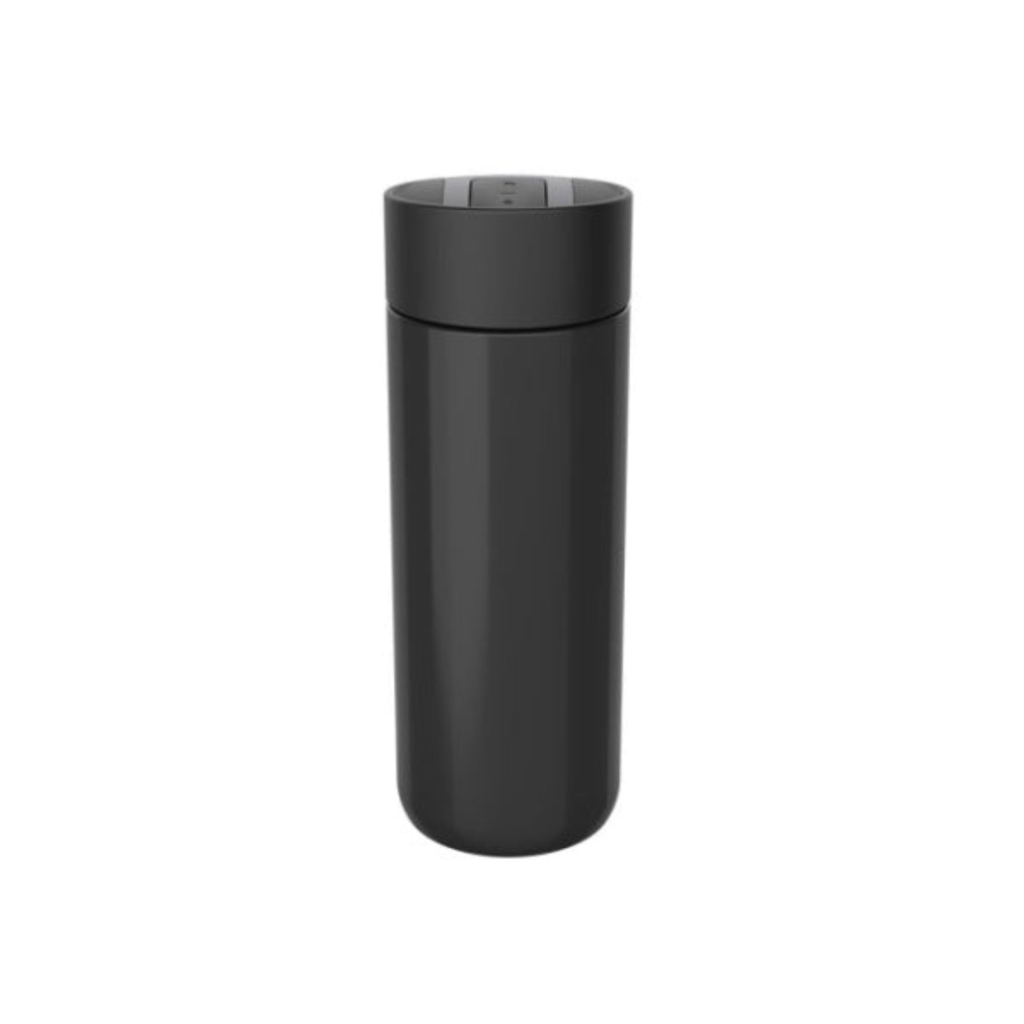 Kambukka Olympus Matte Black 500 ml – szczelny czarny kubek termiczny z silikonową podstawą i izolacją 11h/20h