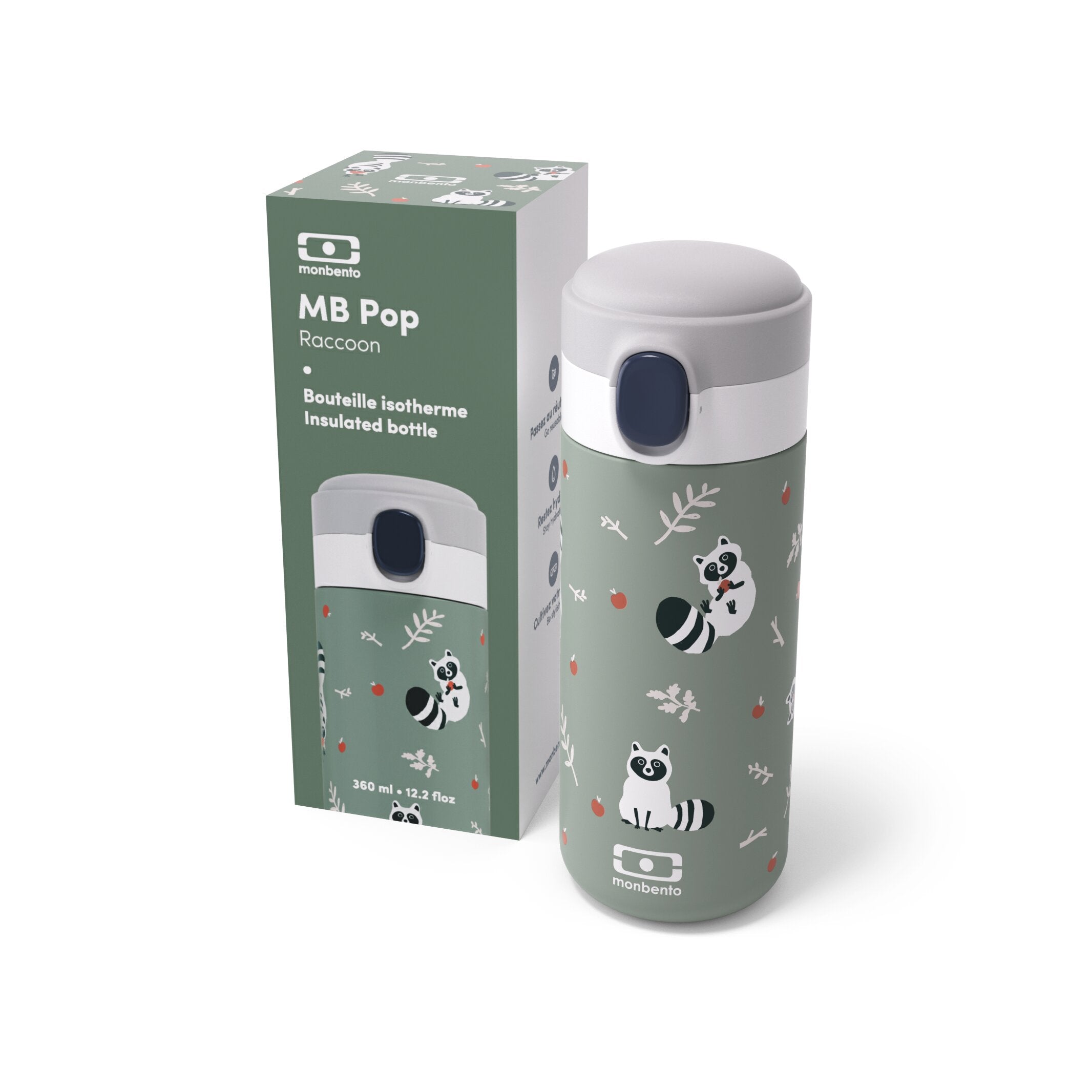 Dziecięcy kubek termiczny ze zwierzątkiem Monbento Pop Szop 360 ml
