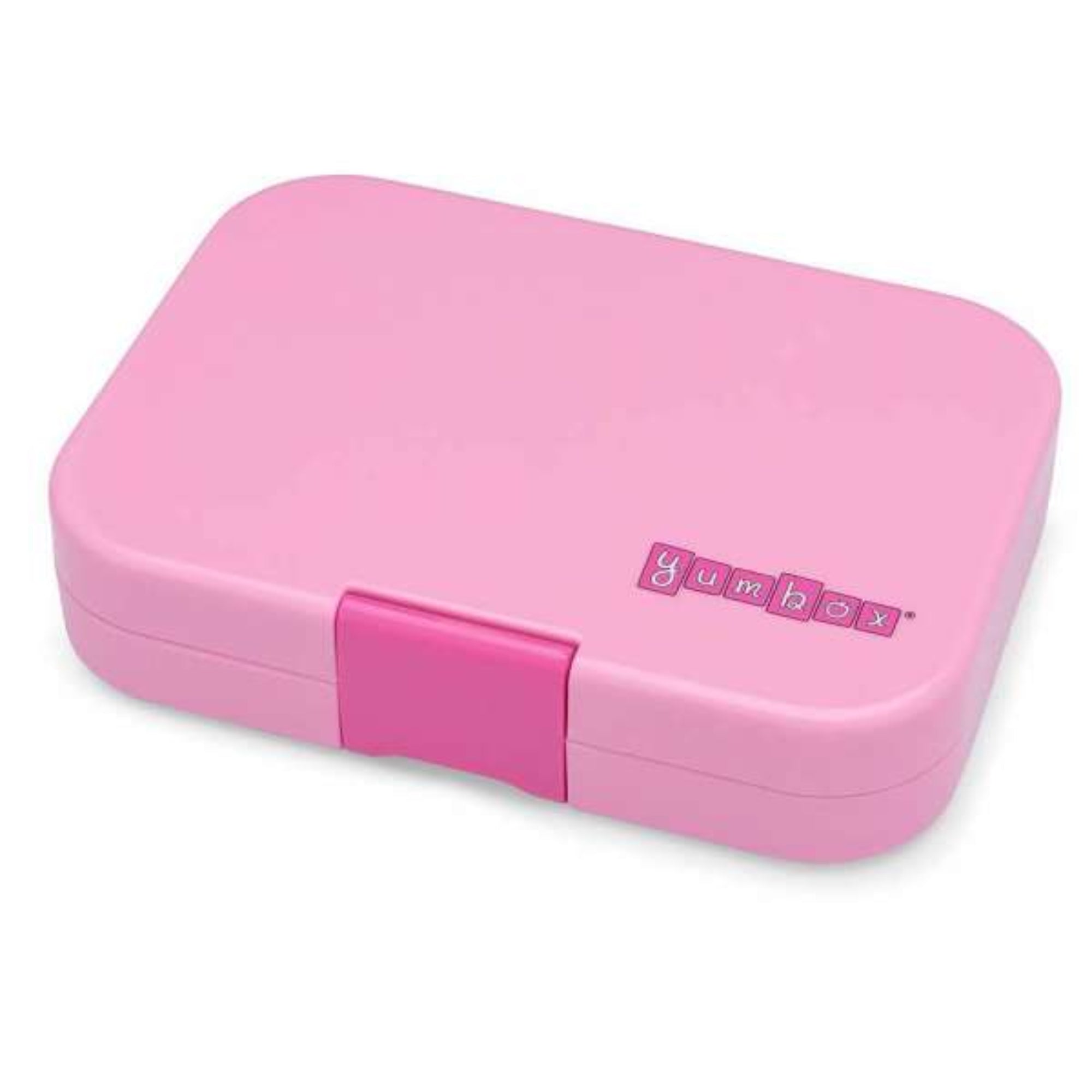 Yumbox Original Power Pink– lunchbox z 6 przegródkami, bezpieczny i idealny na różnorodne i szczelnie zapakowane posiłki, kolor: różowy