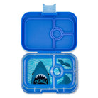 Yumbox Panino śniadaniówka dla dzieci Surf Blue/ Shark– 4 przegródki, szczelna pokrywka, idealny lunchbox do szkoły i przedszkola, kolor: niebieski