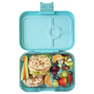 Yumbox Panino śniadaniówka dla dzieci Misty Aqua/Rainbow– 4 przegródki, szczelna pokrywka, idealny lunchbox do szkoły i przedszkola, kolor: turkusowy