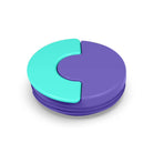 Fioletowa nakrętka do termosu OmieBox – szczelna i bez BPA, kolor: purple plum