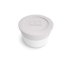 Monbento Temple L Coton – szczelny pojemnik 75 ml na sosy, dipy i jogurty. Kompatybilny z bento boxami, bez BPA, do mikrofalówki i zmywarki, kolor: szary