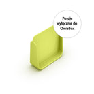 Limonkowy separator do lunchboxa OmieBox - na owoce, warzywa i orzechy