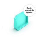 Błękitny separator do lunchboxa OmieBox - na owoce, warzywa i orzechy