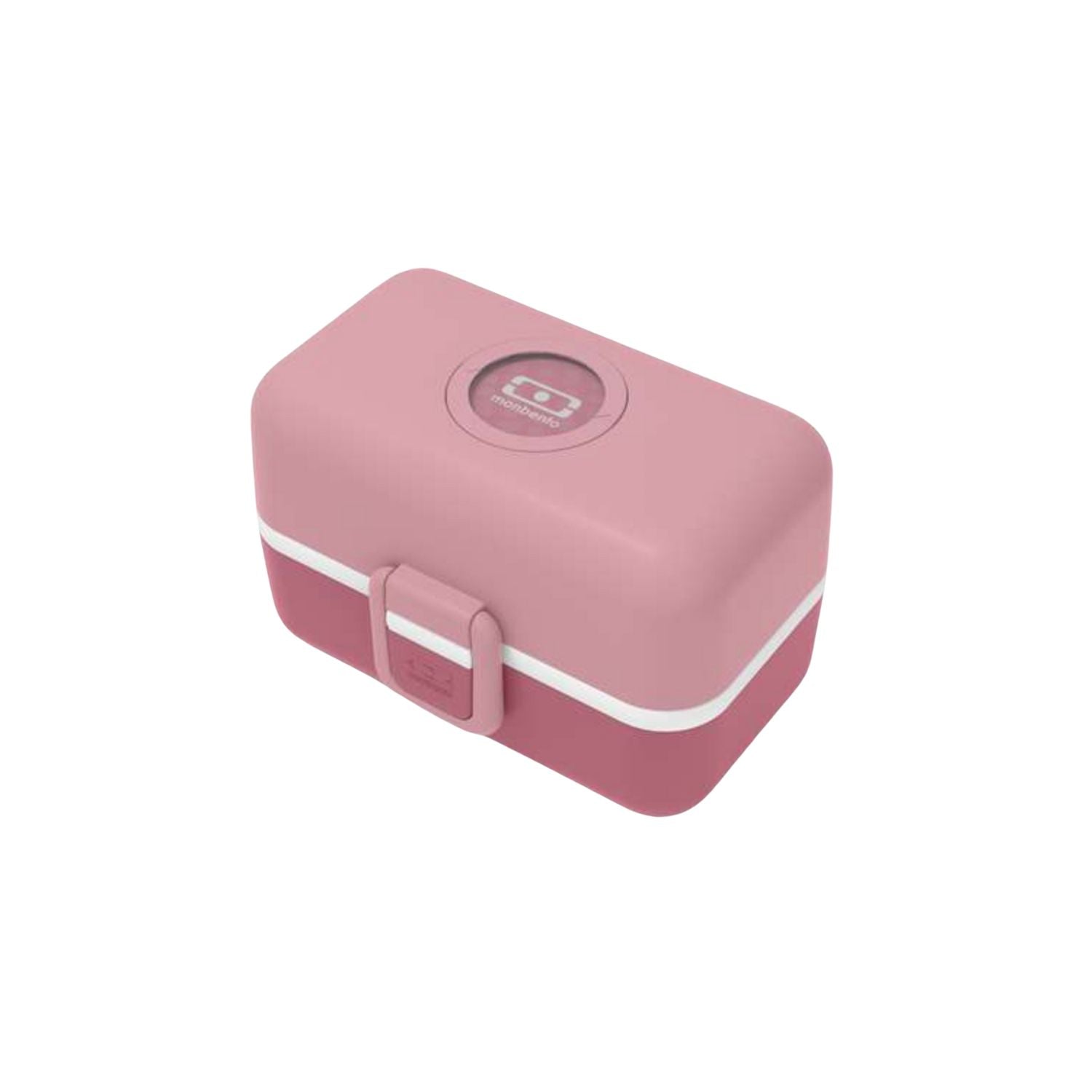Monbento Tresor Blush – lunchbox dla dzieci z 3 pojemnikami. Lekki, szczelny i łatwy w otwieraniu. Idealny do szkoły, na wycieczkę i piknik, kolor: różowy