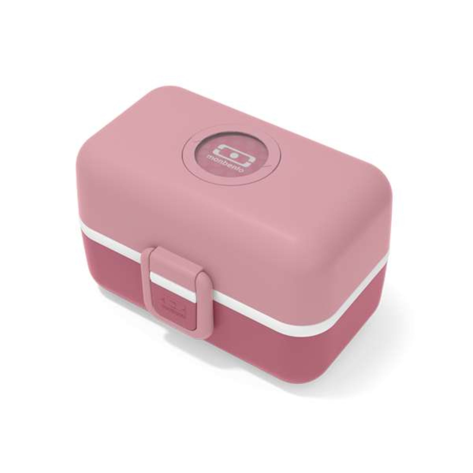 Monbento Tresor Blush – lunchbox dla dzieci z 3 pojemnikami. Lekki, szczelny i łatwy w otwieraniu. Idealny do szkoły, na wycieczkę i piknik, kolor: różowy