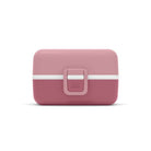 Monbento Tresor Blush – lunchbox dla dzieci z 3 pojemnikami. Lekki, szczelny i łatwy w otwieraniu. Idealny do szkoły, na wycieczkę i piknik, kolor: różowy