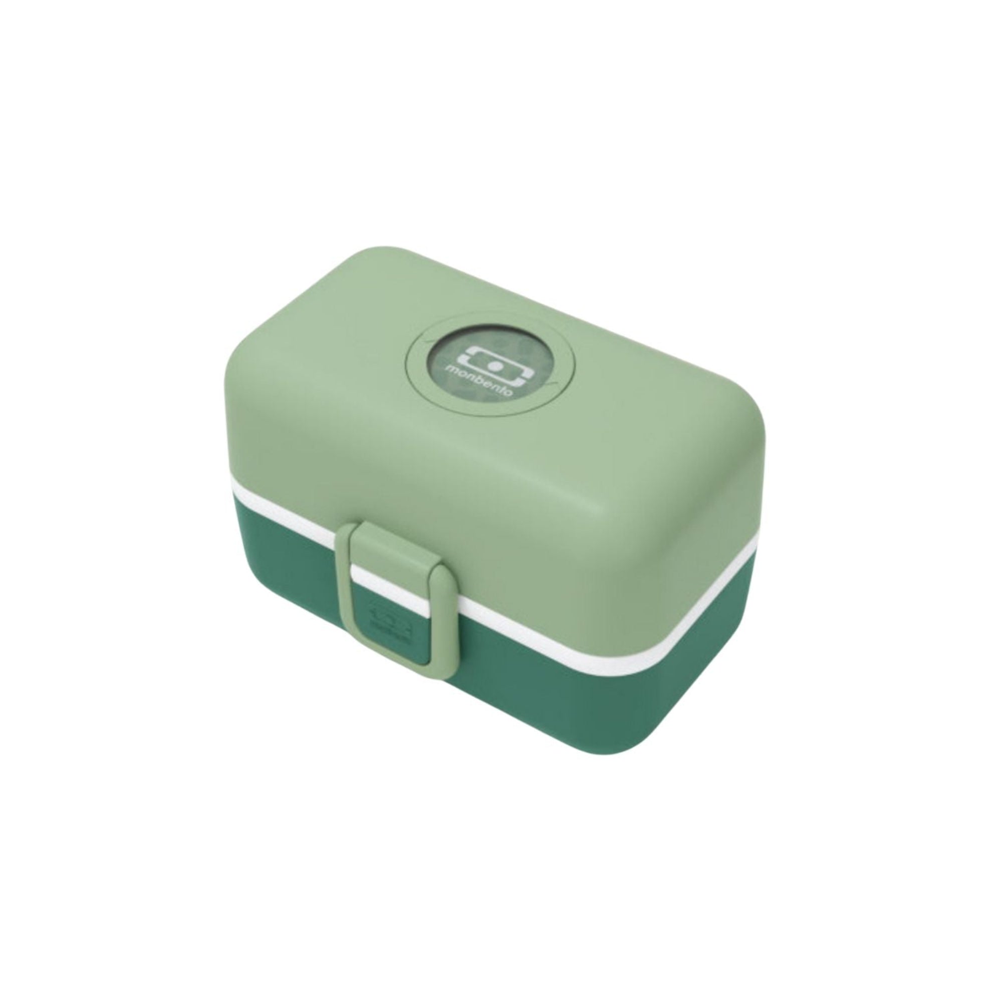 Monbento Tresor Forest – lunchbox dla dzieci z 3 pojemnikami. Lekki, szczelny i łatwy w otwieraniu. Idealny do szkoły, na wycieczkę i piknik, kolor: zielony