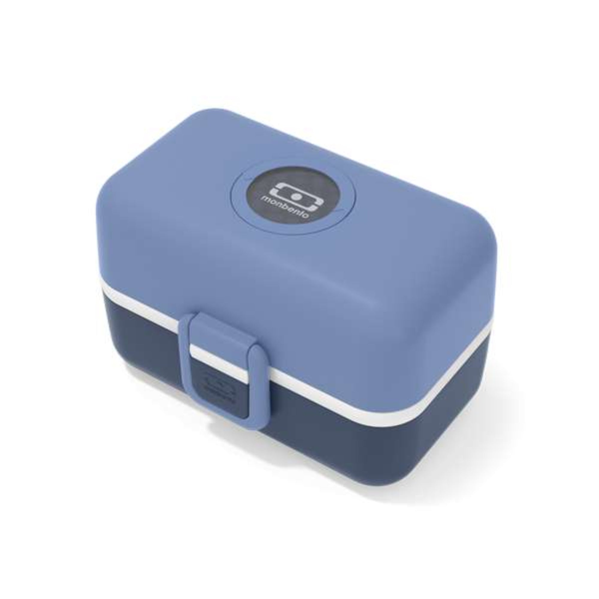 Monbento Tresor Infinity – lunchbox dla dzieci z 3 pojemnikami. Lekki, szczelny i łatwy w otwieraniu. Idealny do szkoły, na wycieczkę i piknik, kolor: niebieski