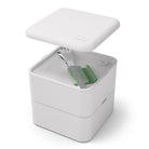 Monbento Slim Box Natural Green – stalowe, kompaktowe sztućce w etui, idealne do lunchboxa i podróży, kolor: zielony